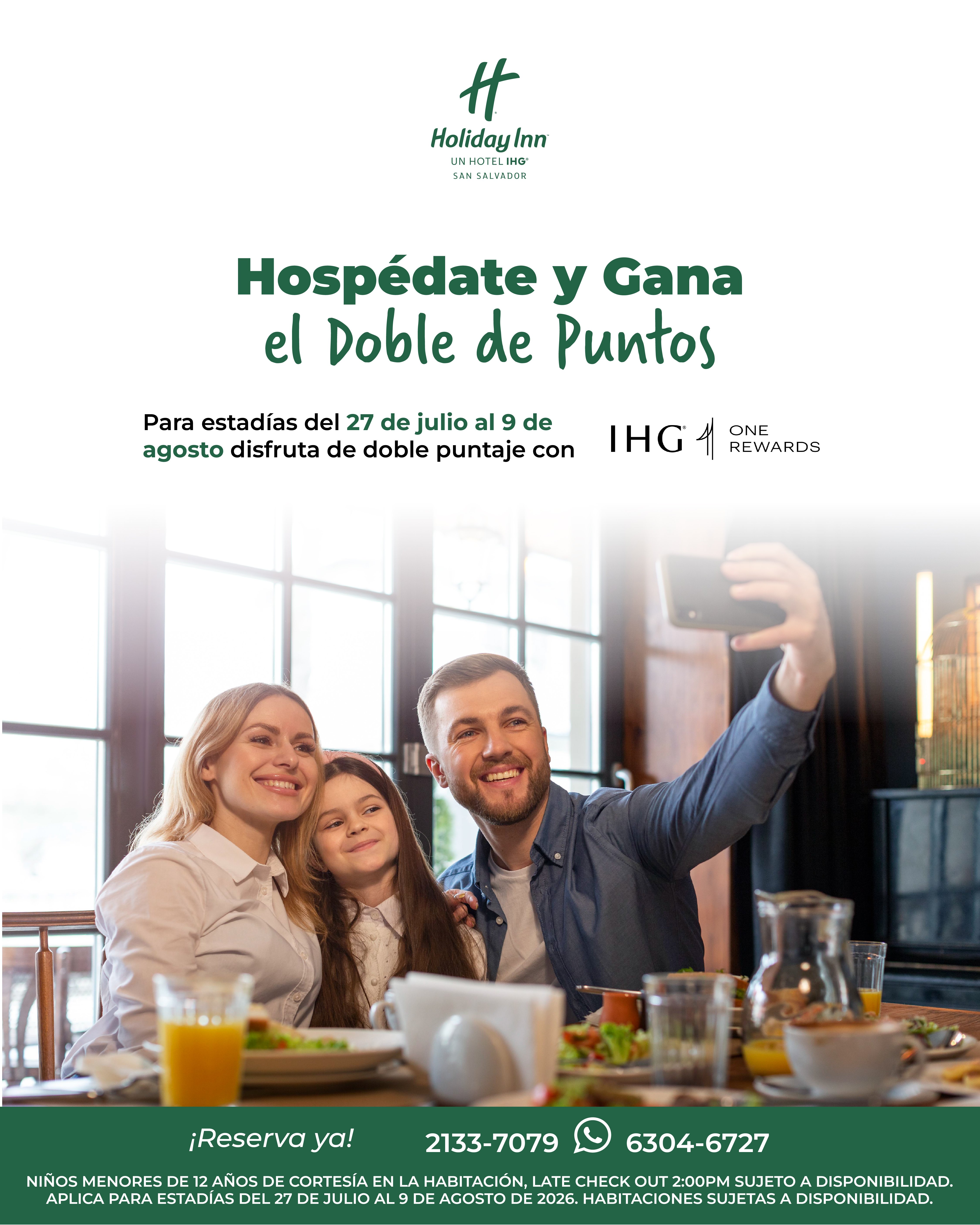 Holiday Inn San Salvador estadia
